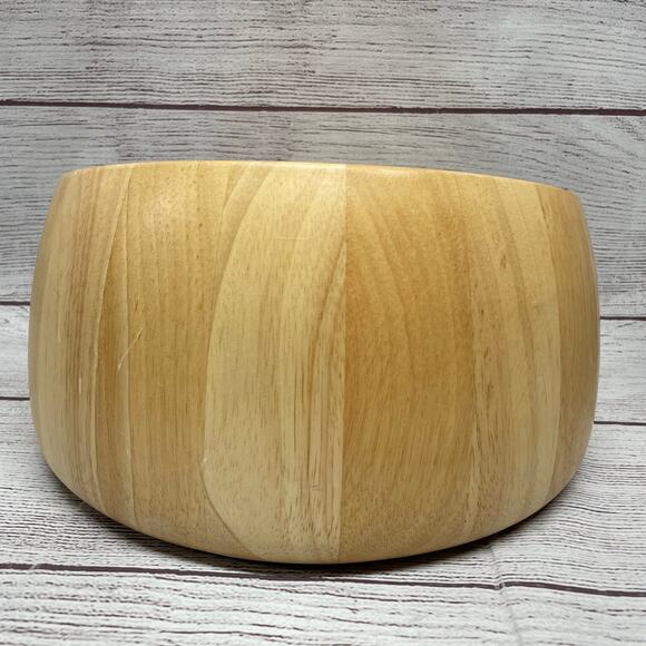 Dansk Graves Studio Wood Slope Salad Bowl - Picture 4 of 11